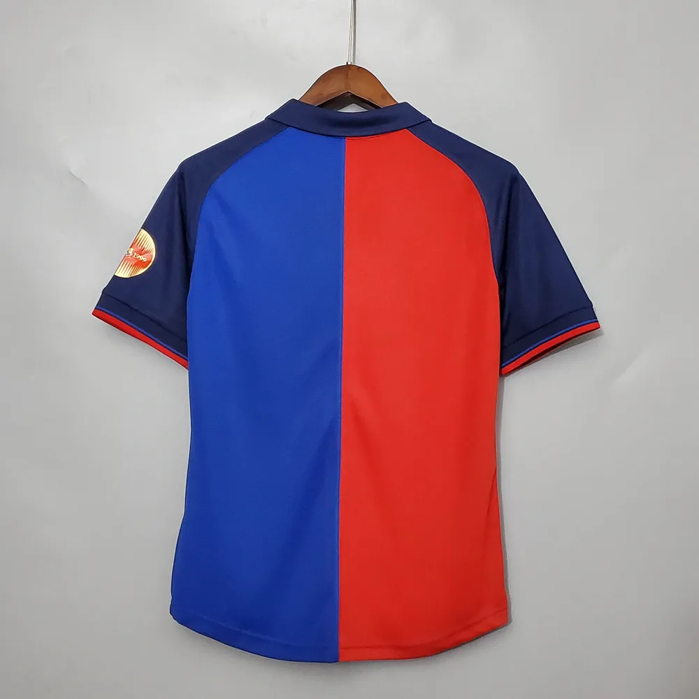 Camiseta de Fútbol Edición Centenario Local Retro de Barcelona 1999/2000 Calidad Tailandesa