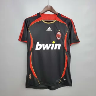 Camiseta Fútbol Retro AC Milan Tercera Visitante 2006/2007 Calidad Tailandesa