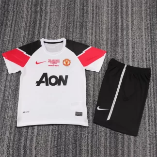 Camiseta de fútbol infantil retro 2011/2012 Manchester United Visitante Calidad Tailandesa