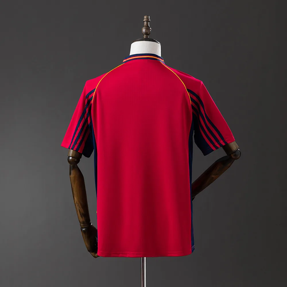 Camiseta Local Retro 1988 España AAA calidad fan
