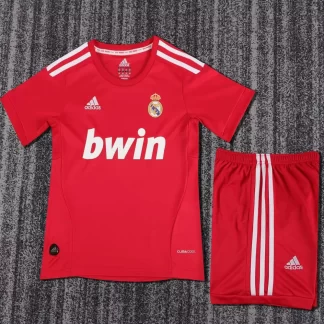 Camiseta de Fútbol Tercera Visitante Retro de Real Madrid 2011/2012 Calidad Tailandesa Talla Infantil