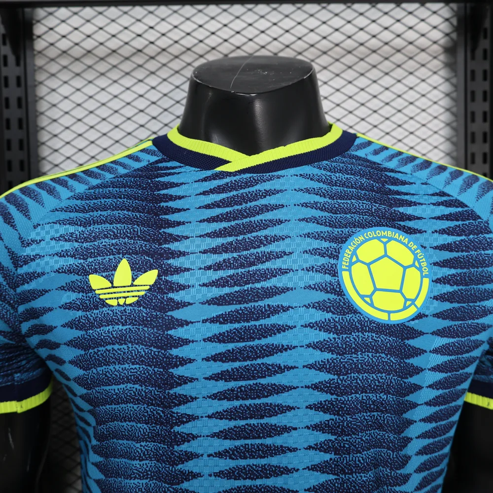 Camiseta de Fútbol Visitante Colombia Versión Jugador 2026 AAA calidad fan