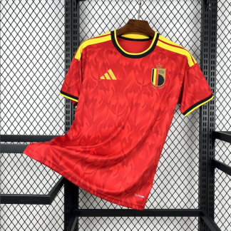 Camiseta de fútbol de local de la selección de Bélgica 2026 Calidad Tailandesa 1:1