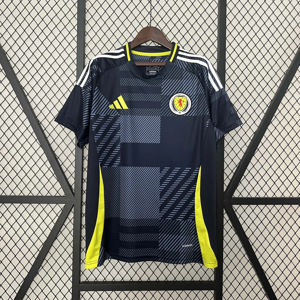Camiseta de Fútbol 2024 Escocia Nacional Local AAA calidad fan