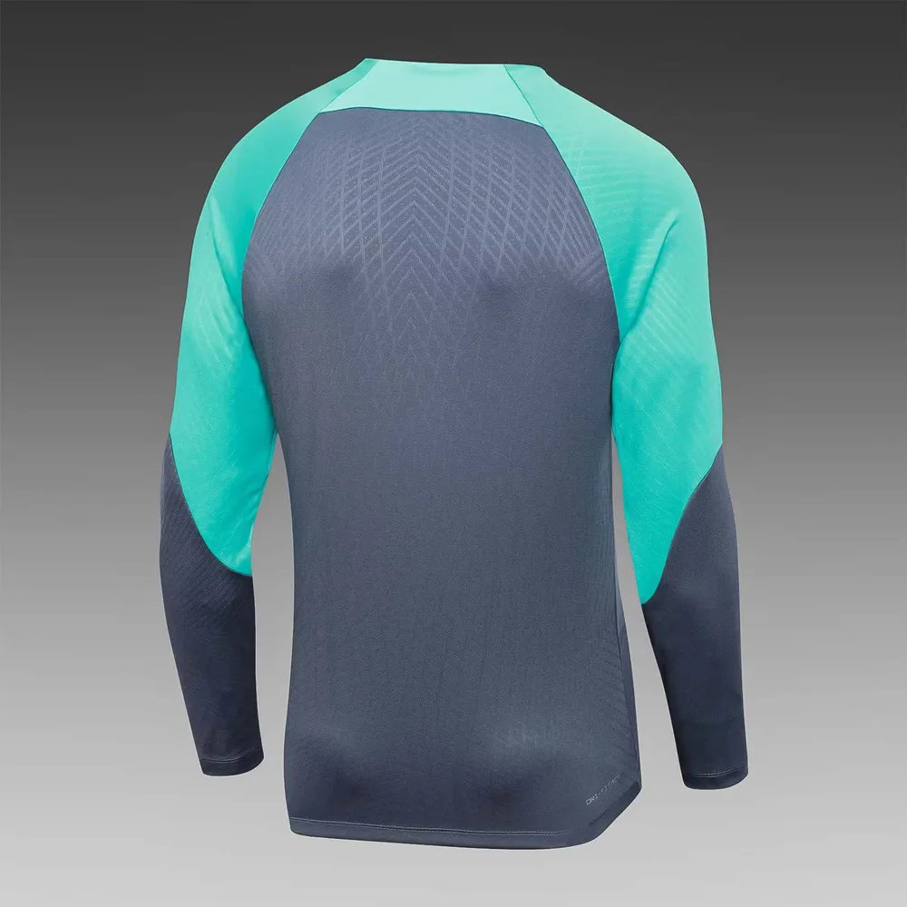 Chándal de Entrenamiento Media Cremallera 2023/2024 Barcelona Verde-Gris
