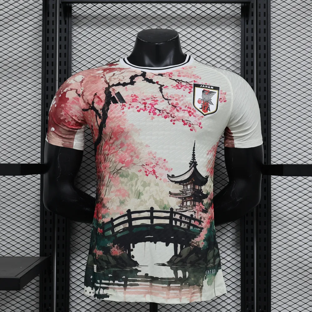Edición Especial 2024 Versión Jugador Japón x Cerezos en Flor y Puentes AAA calidad fan