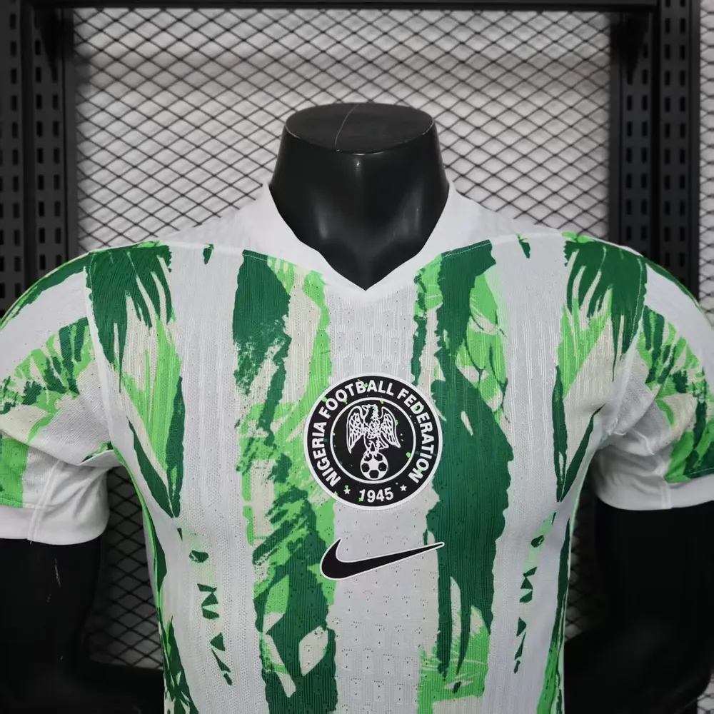 2025/2026 Camiseta de Local de la Selección de Nigeria Versión Jugador Calidad Thai