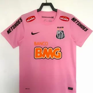 2012 Camiseta de Fútbol Retro Rosa Santos 1:1 Calidad Tailandesa