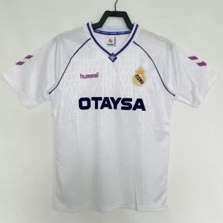 1990/1992 Retro Real Madrid Local Camiseta de Fútbol Calidad Tailandesa
