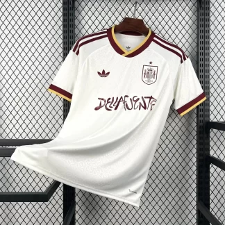 Camiseta Fútbol Visitante Mundial España 2026 x Dellafuente AAA calidad fan