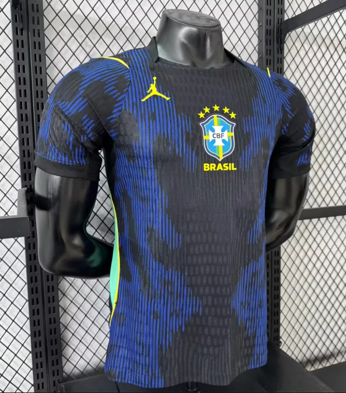 2026 Versión Jugador Brasil Camiseta Visitante Fútbol Calidad Thai