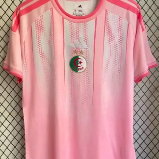 2026 Selección de Argelia Chándal rosa Fútbol Camiseta Calidad Tailandesa