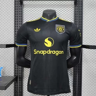 2025/2026 Versión Jugador Manchester United Tercera Equipación Visitante Camiseta de Fútbol Calidad Tailandesa
