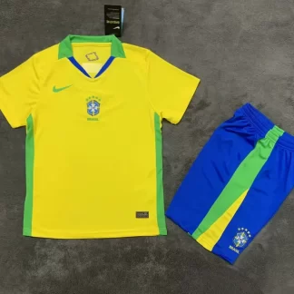 2025/2026 Brasil Camiseta Local Calidad Tailandesa Talla Infantil