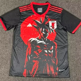 2024/2025 Camiseta de Fútbol Japón Saiyan Rojo Calidad Tailandesa