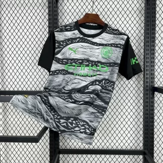 2025/2026 Manchester City Versión Concepto Negro y Gris Camiseta de Fútbol Calidad Tailandesa