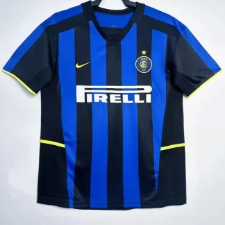 2002/2003 Retro Inter Milan Camiseta Local Calidad Tailandesa