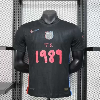 2025/2026 Camiseta de Fútbol Visitante 1989 Publicidad del Barcelona Versión Jugador Calidad Tailandesa