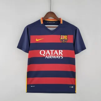 Camiseta de Fútbol Retro Local Barcelona 2015/2016 Calidad Tailandesa