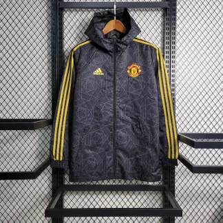 Chaqueta cortavientos del Manchester United 2023/2024 negra
