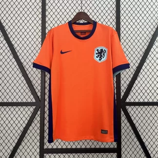 Camiseta de fútbol local de la selección de Países Bajos 2024 AAA calidad fan