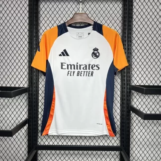 Camiseta de Prepartido Real Madrid 2024/2025 Calidad Tailandesa