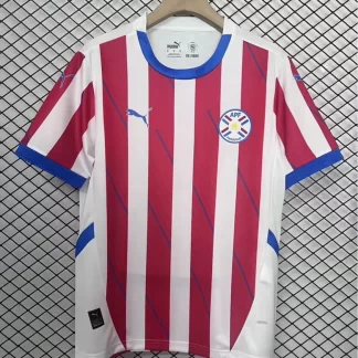 2025/2026 Camiseta de Fútbol Local de la Selección de Paraguay Calidad Tailandesa