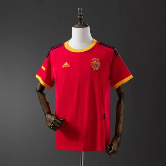 Camiseta de Fútbol Retro España Local 2002 AAA calidad aficionado