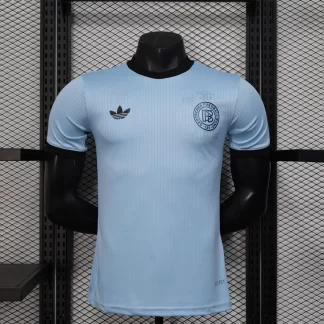 Versión Jugador Camiseta de Fútbol de Portero Azul Claro Edición 125 Aniversario 2025 de Alemania AAA calidad fan