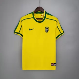 Camiseta de Fútbol Local Retro de Brasil 1998