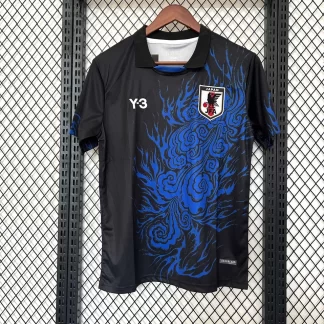 2025/2026 Camiseta Edición Especial Y-3 Negro y Azul Japón Calidad Tailandesa