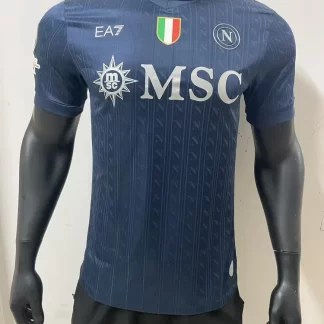 2025/2026 Versión Jugador Camiseta de Fútbol Local Champions League Napoli Calidad Tailandesa