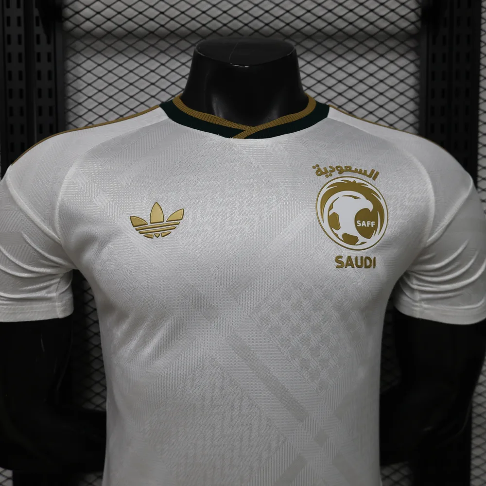 Camiseta de Fútbol Visitante de Arabia Saudí Versión Jugador 2026 AAA calidad para aficionados