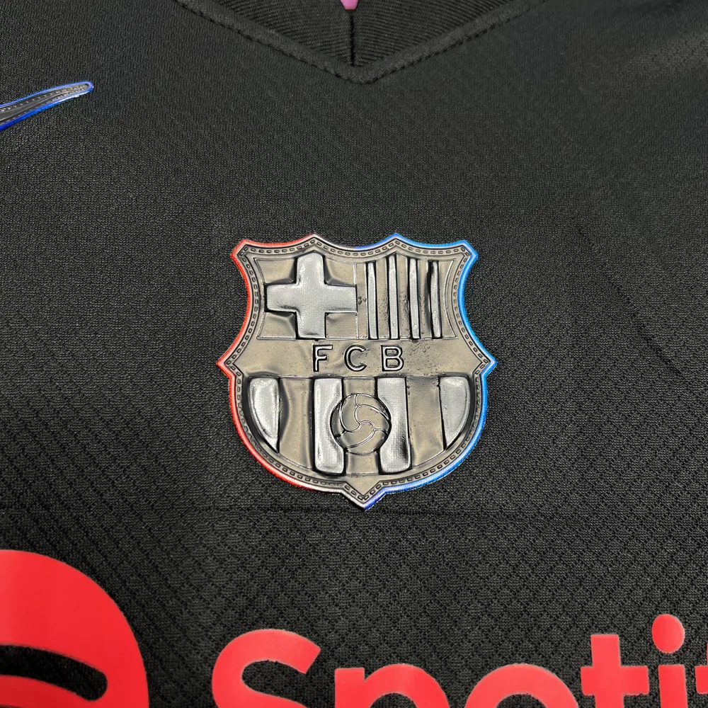Camiseta de Fútbol Visitante 2024/2025 Barcelona Talla Infantil Calidad Thai