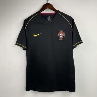 Camiseta de Fútbol Retro Portugal Visitante 2006 1:1 Calidad Tailandesa