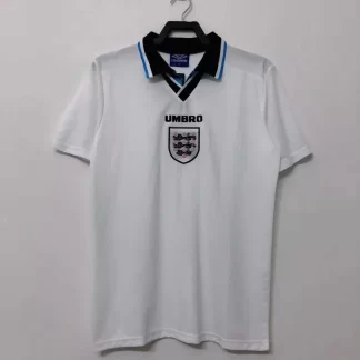 Camiseta de fútbol Retro Local Inglaterra 1996 Calidad Tailandesa