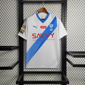 Camiseta de fútbol de visitante del Al-Hilal Saudi 2023/2024