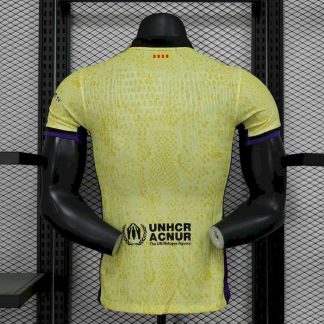 2025/26 Versión Jugador Barcelona Visitante Serie Mamba Kobe Bryant Edición Conjunta Camiseta de Fútbol Calidad Tailandesa