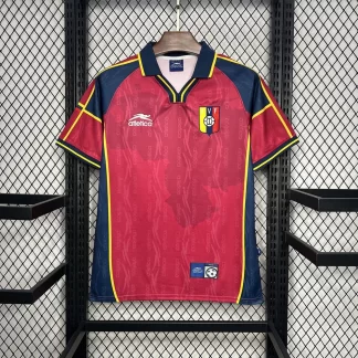 Camiseta de Fútbol Retro Local Selección Venezuela 2000 Calidad Tailandesa