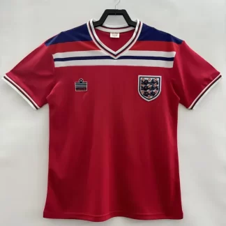 1982 Retro Inglaterra Visitante Camiseta de Fútbol Calidad Tailandesa