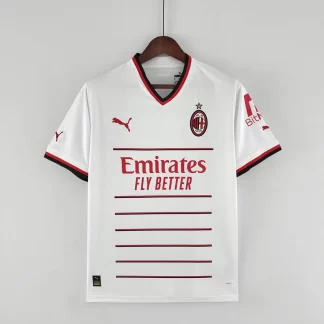 Camiseta de Fútbol 2022/2023 AC Milan Visitante Calidad Tailandesa