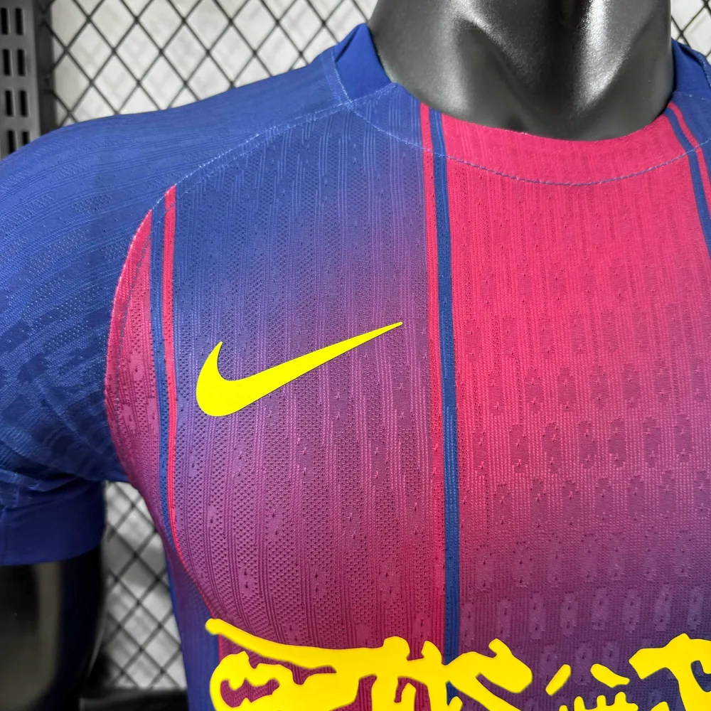 2025/2026 Versión Jugador Camiseta de Fútbol Local Colaboración Barcelona x Travis Scott Calidad Thai