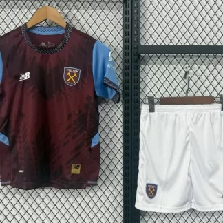 2026/2027 West Ham United Camiseta de Fútbol Local 1:1 Calidad Tailandesa Talla Infantil