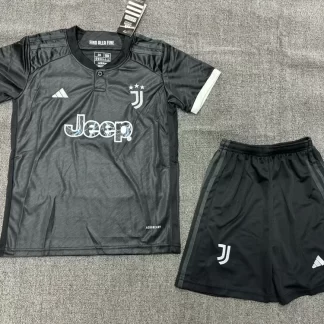 Camiseta de fútbol tercera visitante de la Juventus 2023/2024 calidad tailandesa talla infantil