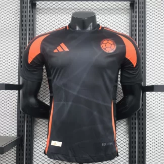 Camiseta de fútbol visitante jugador Colombia 2024 AAA calidad fan
