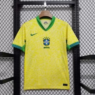 Camiseta de Fútbol Local de Brasil 2024-2025 Calidad Tailandesa 1:1
