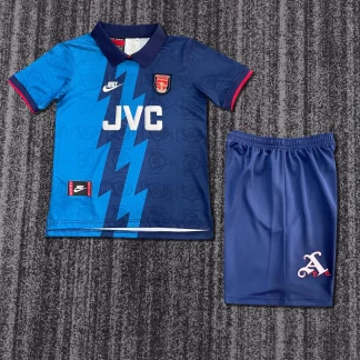 Camiseta de Fútbol Retro Visitante Arsenal 1995-1996 Calidad Tailandesa Talla Infantil