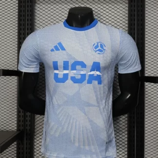 2025/2026 Versión Jugador Selección de Estados Unidos Ropa Promocional Camiseta de Fútbol Calidad Tailandesa