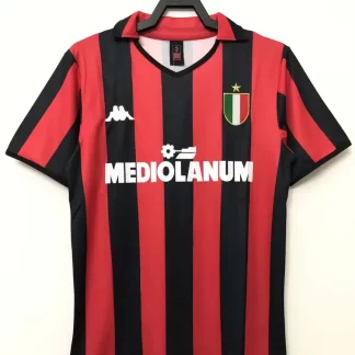 Camiseta de Fútbol Retro 1988/1989 AC Milan Local Calidad Tailandesa