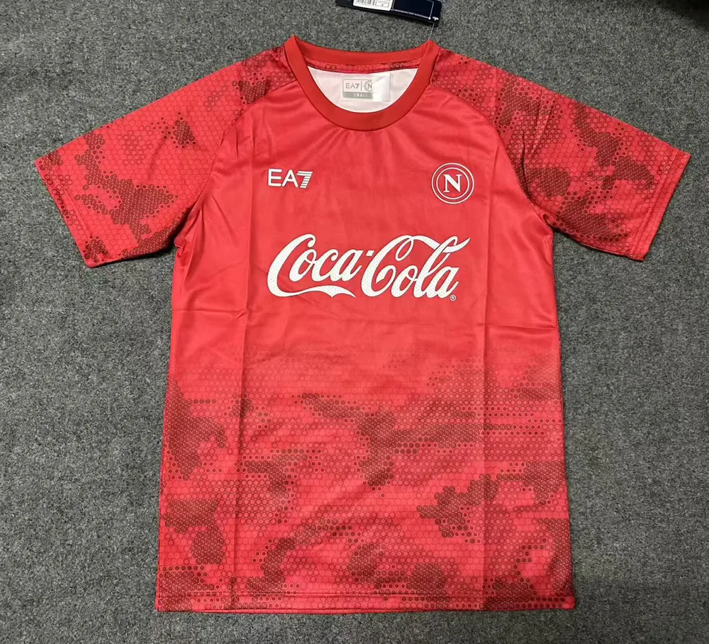 2024/2025 Napoli Tercera Equipación Entrenamiento Ropa Camiseta de Fútbol Calidad Tailandesa